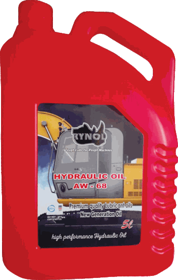 Rynol hydraulic oil AW-68 container